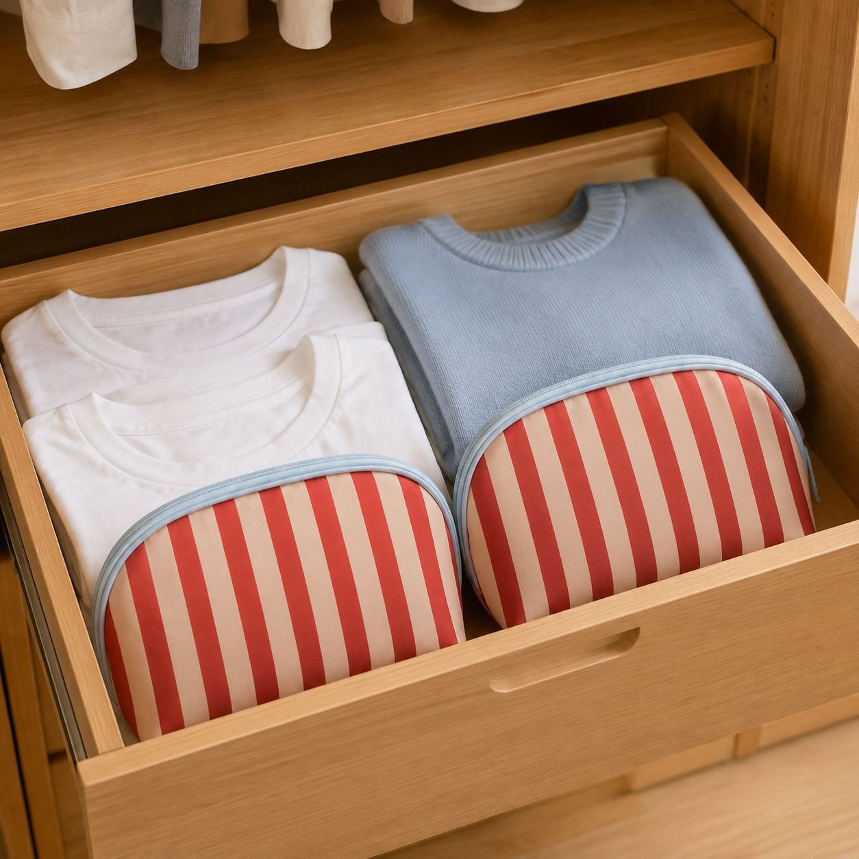 Organized storage bag for cosmetics and personal items