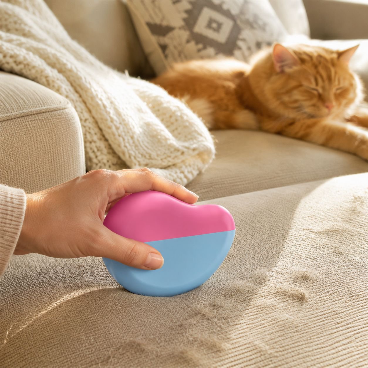 Household Pet Hair Sticky Remover Washable and Reusable