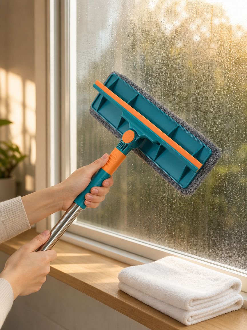 Fensterputzer für Innen- und Außenreinigung
