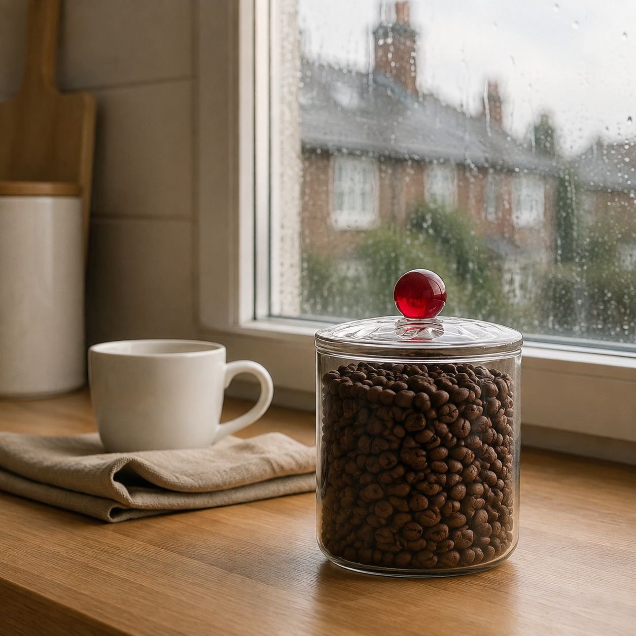 Home Coffee Bean Freshness Canister