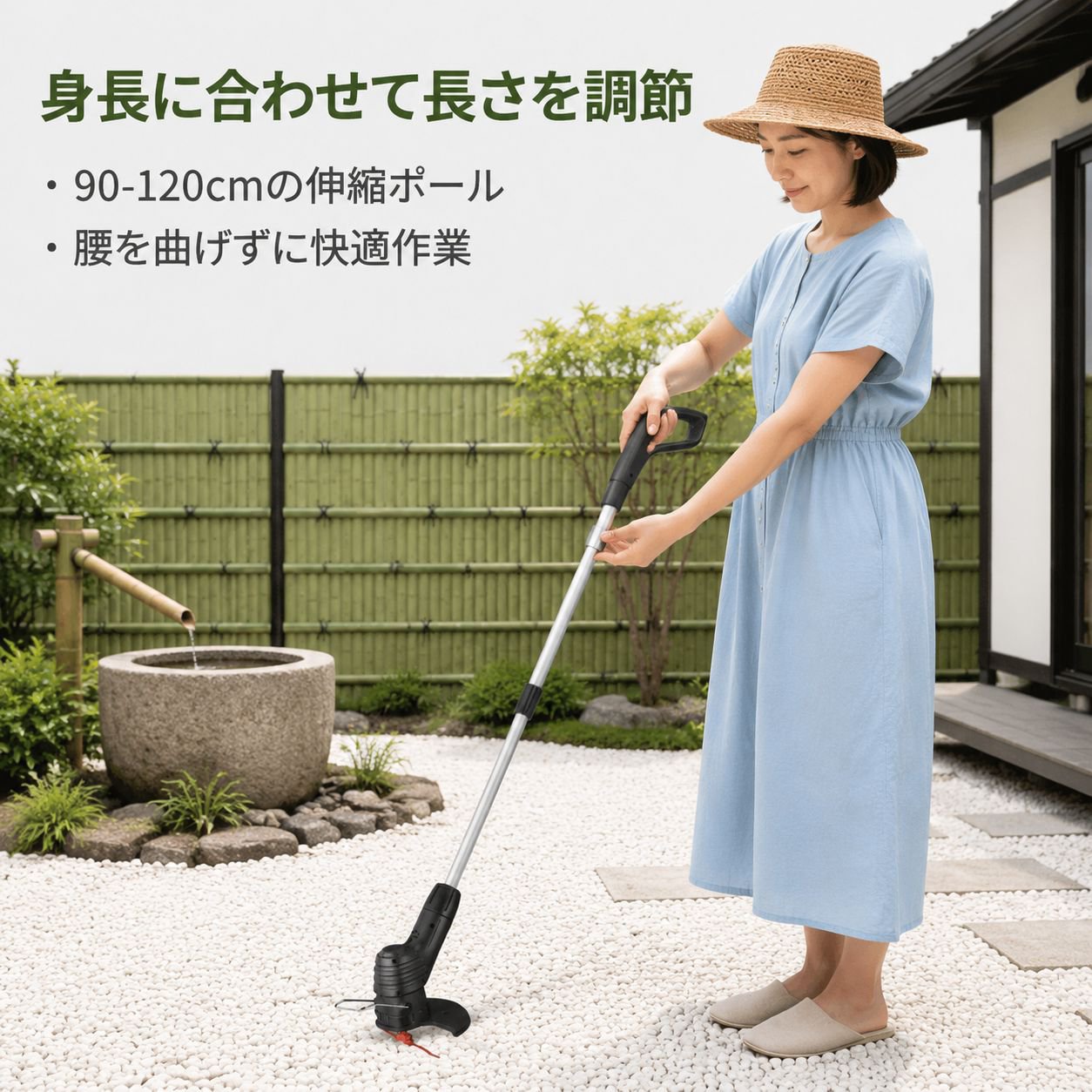 家庭用ポータブル充電式電動芝刈り機