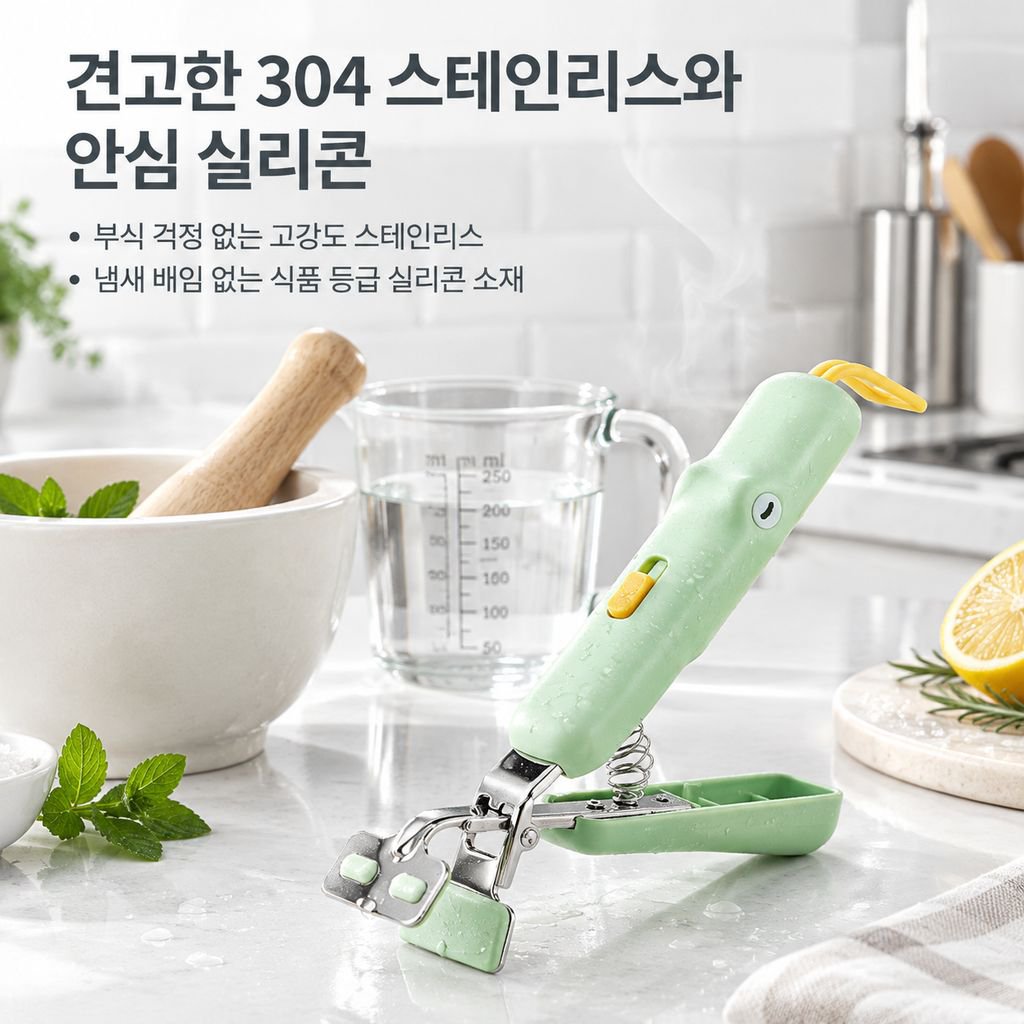 주방 가정용 그릇집게 미끄럼방지 스테인리스 접시 찜기 화상방지 집게