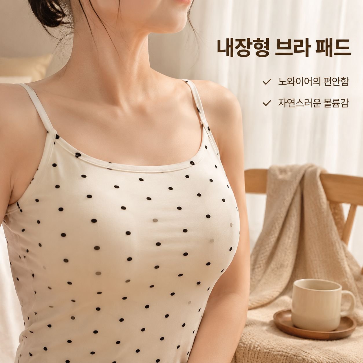 한국 스타일 패션 슬림 이너웨어