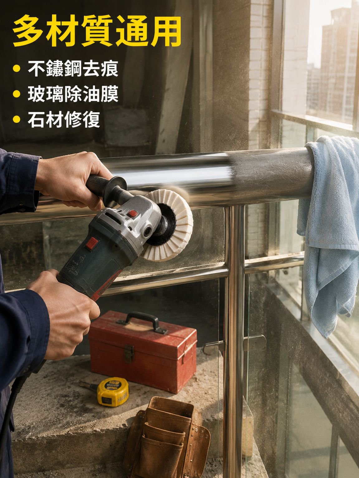 多功能角磨機拋光盤