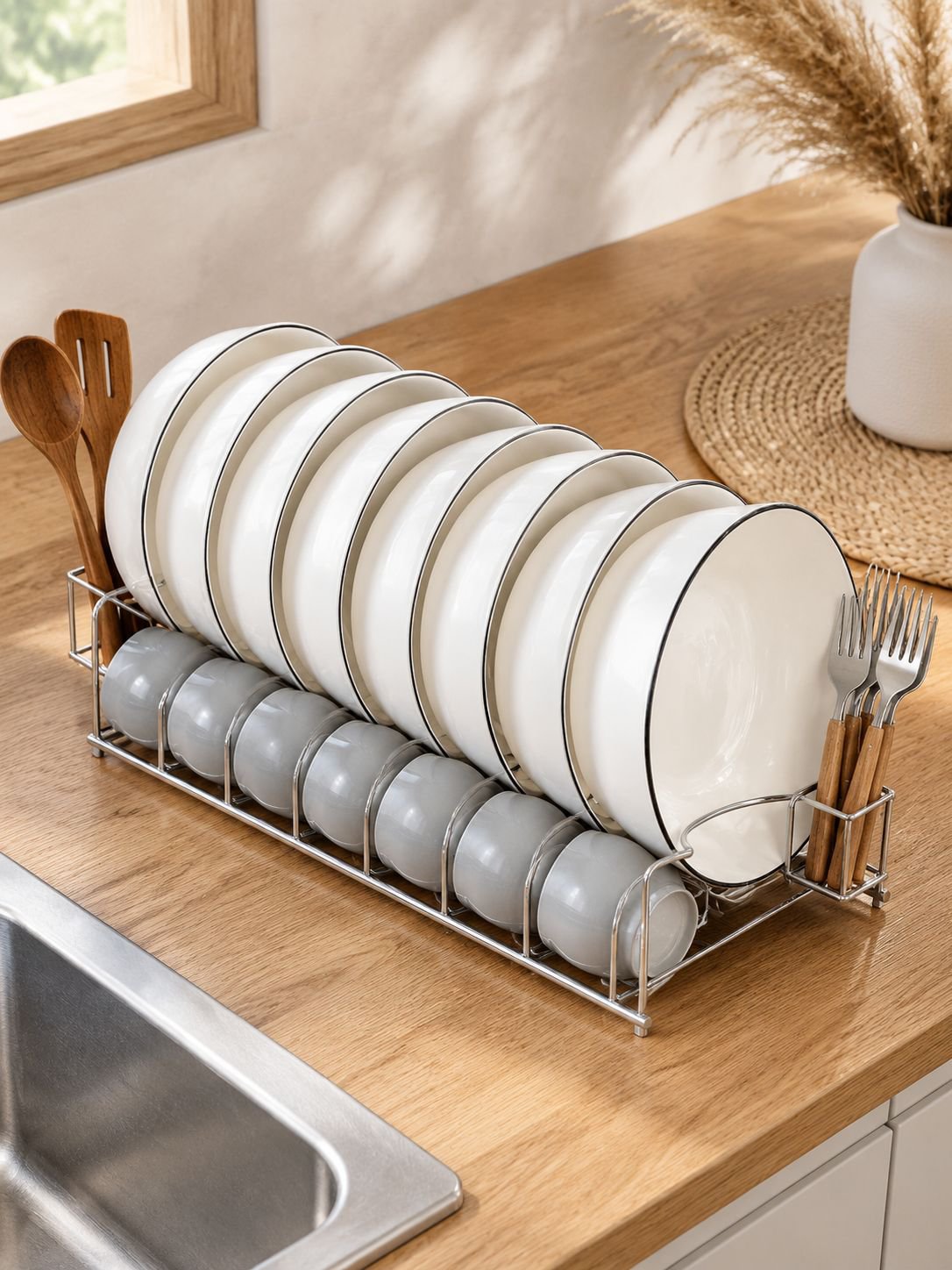 Escurridor de Platos Multifuncional