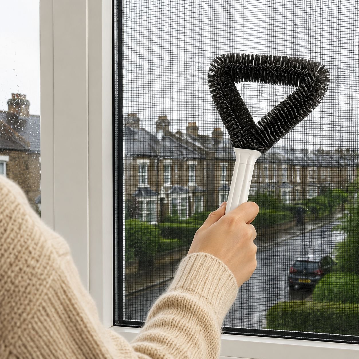 Japan Made Multipurpose Mesh Brush, Powerful Cleaning