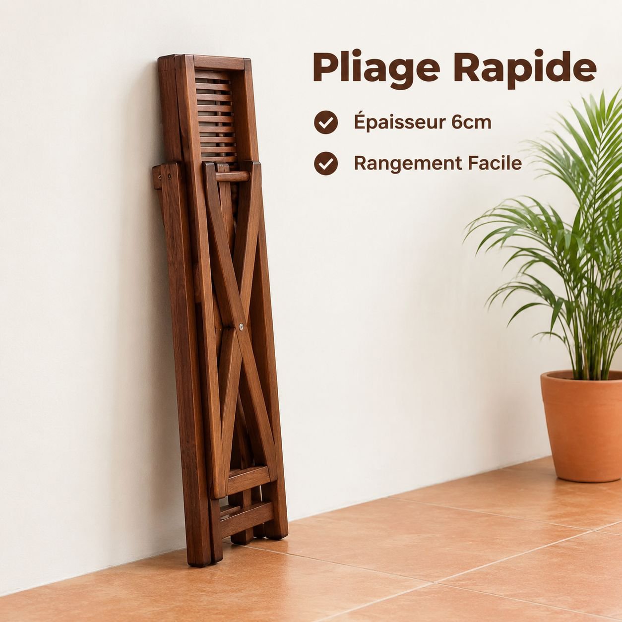 Table Basse Pliante Vintage Bout de Canapé Portable avec Rangement pour Maison