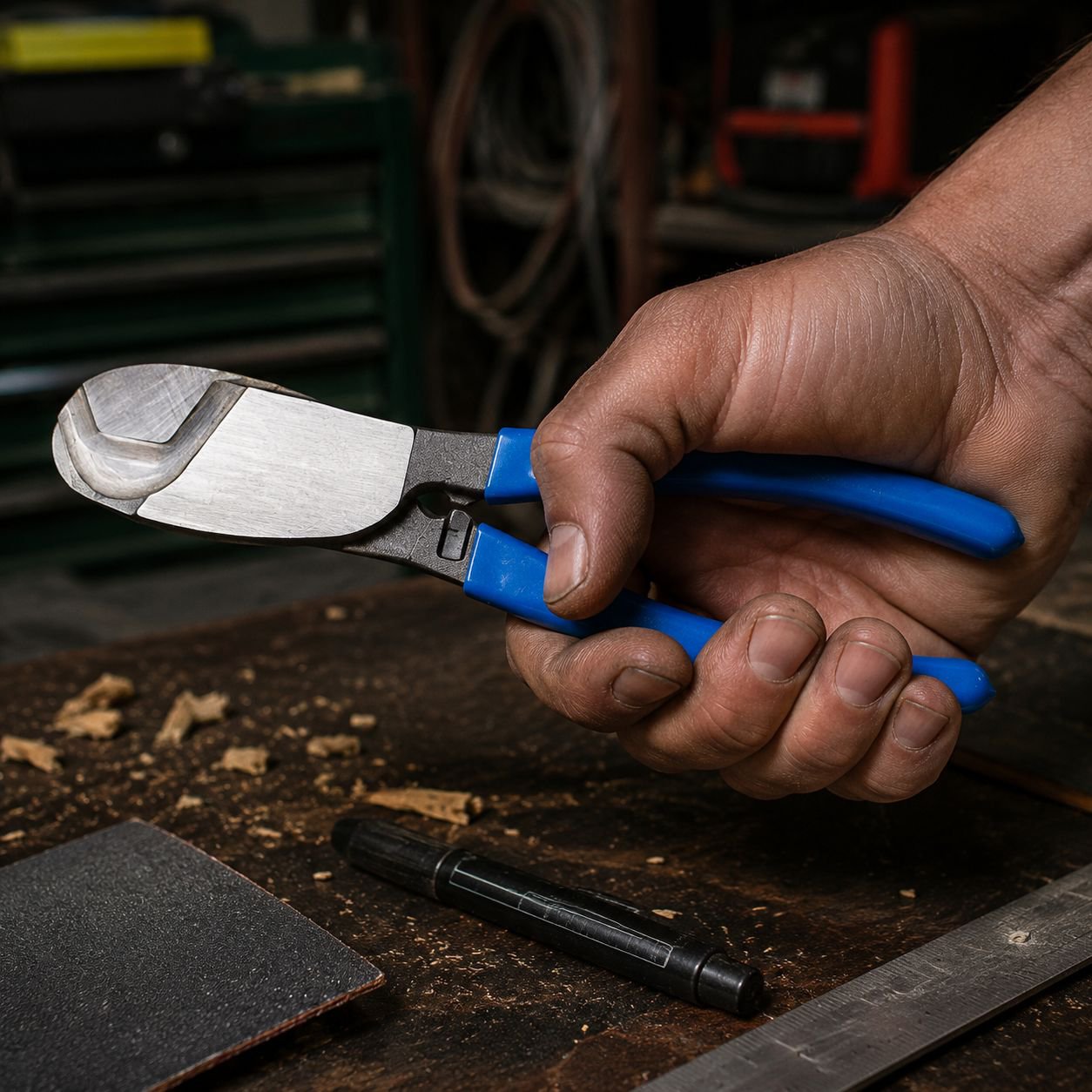 Pince à dénuder professionnelle pour fils et câbles