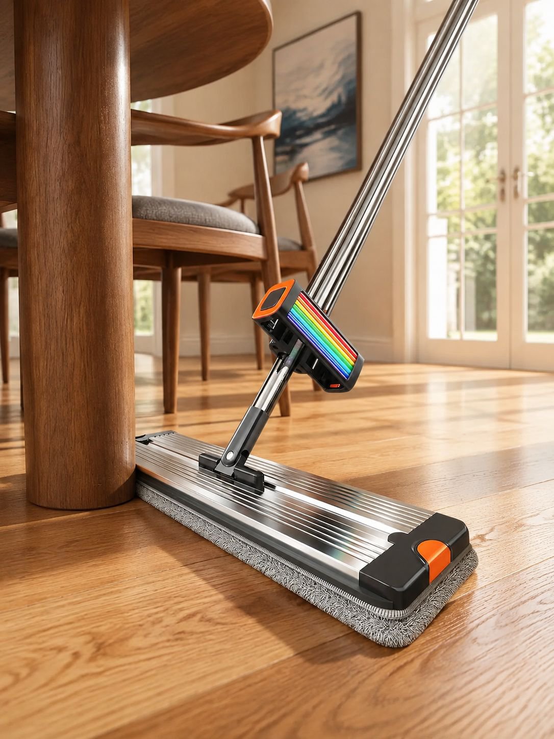 Joybos mop cleaning various floor types