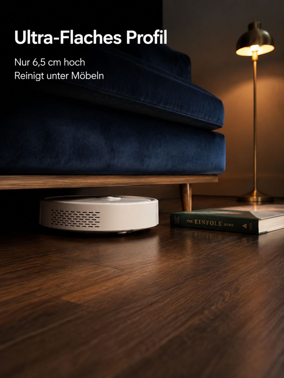 Intelligenter Staubsauger- und Wischroboter für Zuhause