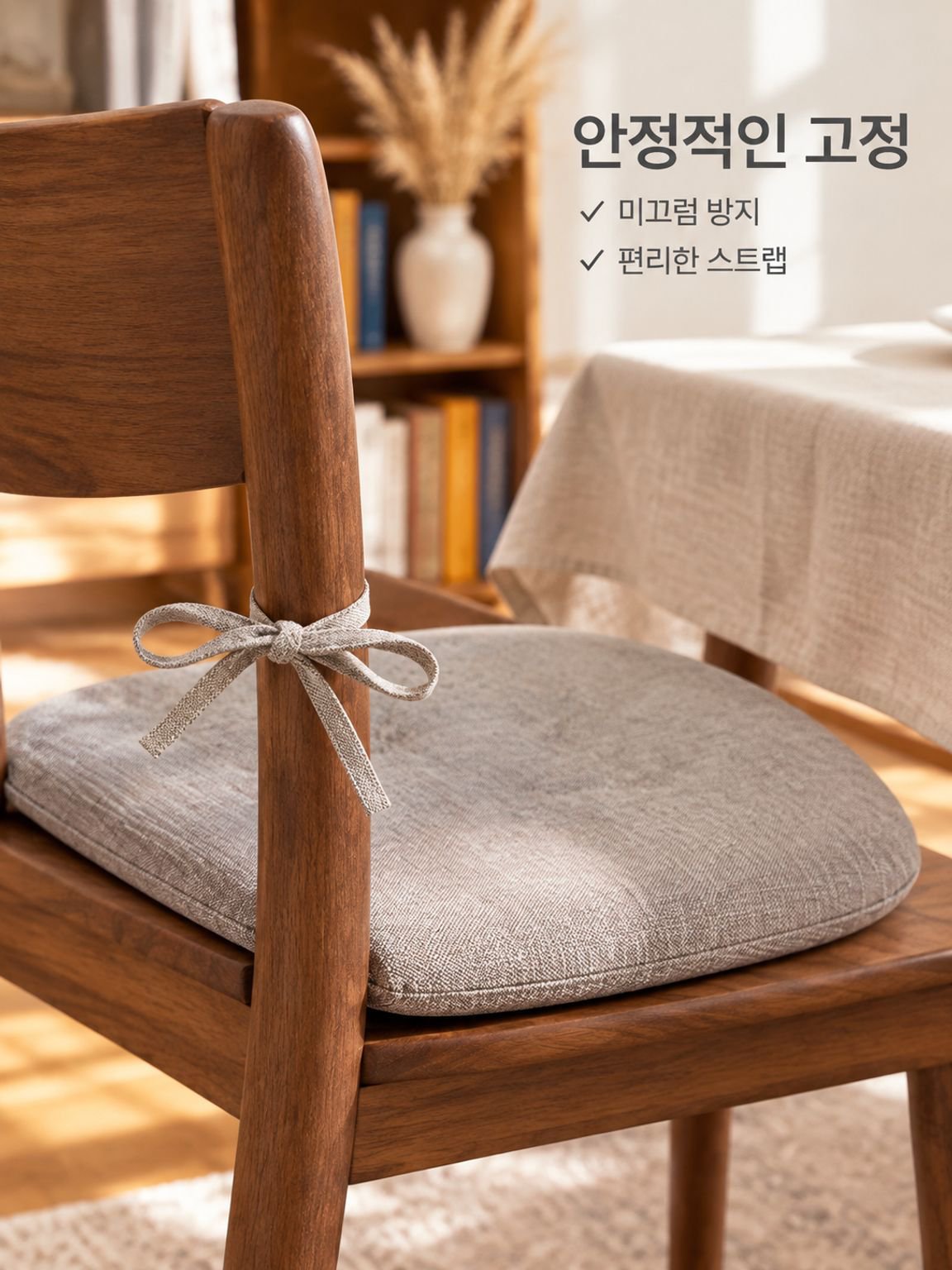 여름용 다이닝 의자 쿠션