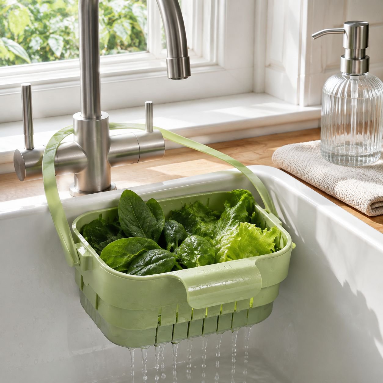 Hanging Telescopic Water Sink Filter Basket