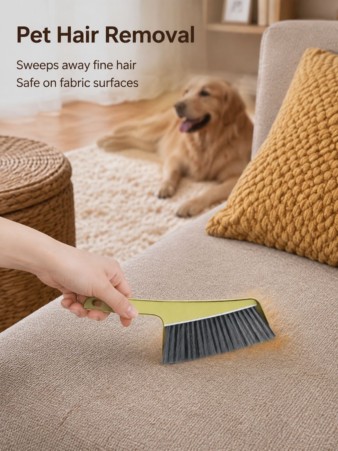 Multi-functional Perforated Dust Removal Brush
