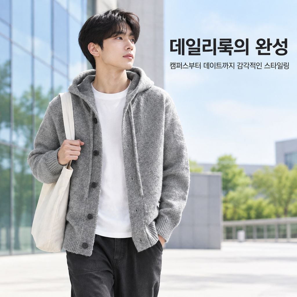 남성 루즈핏 스타일리시 캐주얼 자켓
