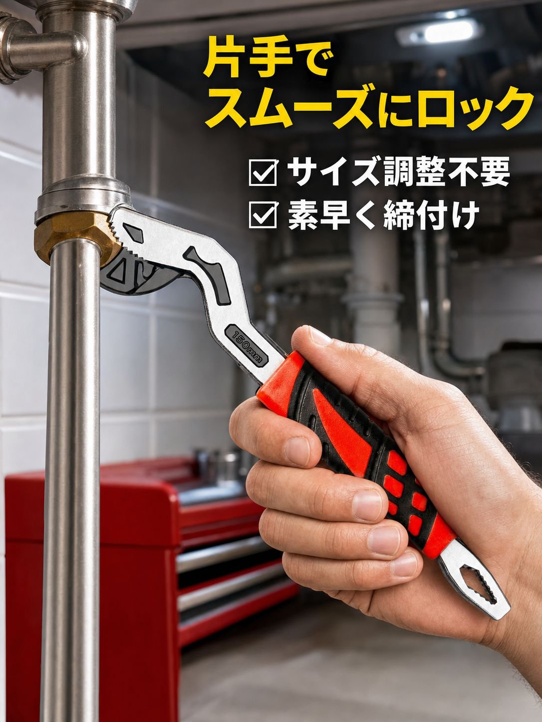 多機能セルフロックレンチ