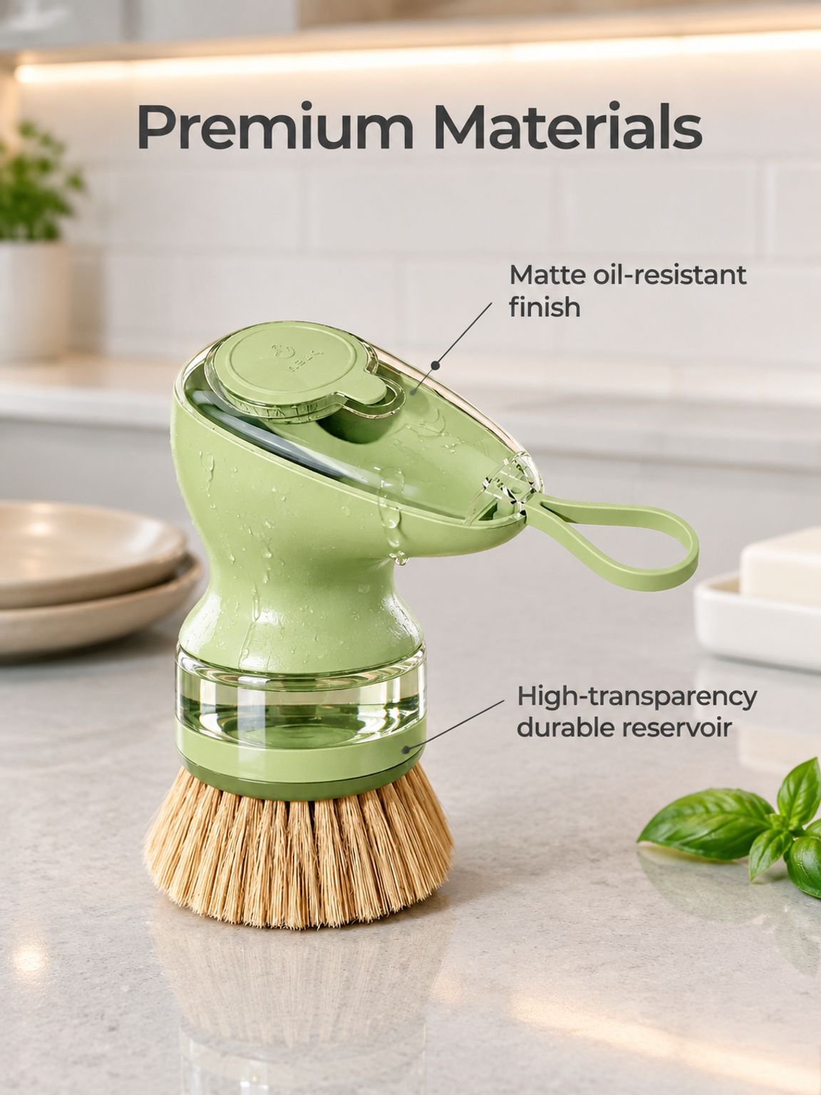 One touch liquid pot brush artifact