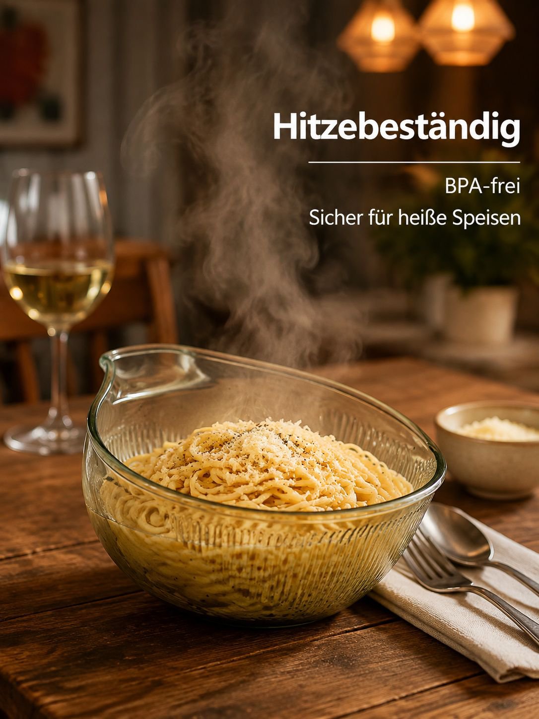 Multifunktionale Reisspül- und Abtropfschüssel