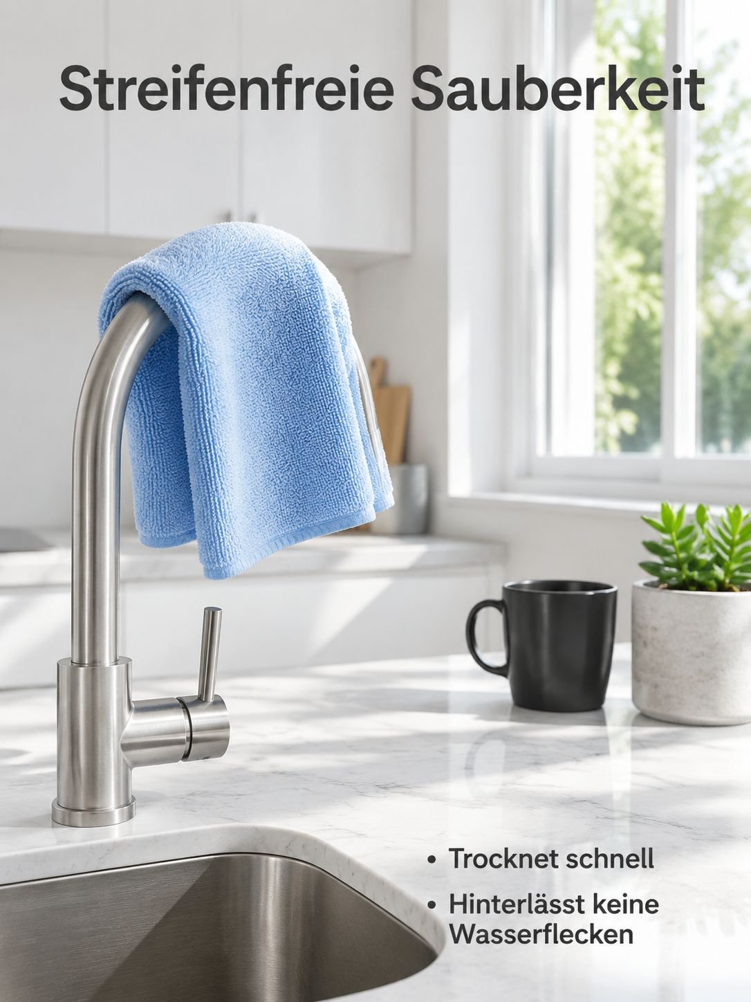 Fettlösender Scheuerschwamm für Küche und Haushalt