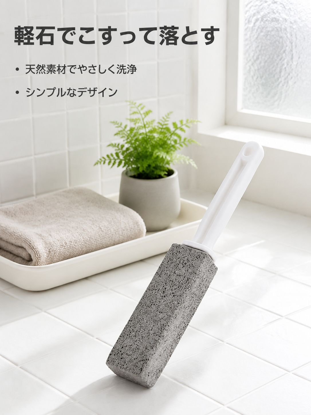 超ロングハンドル便器ブラシ