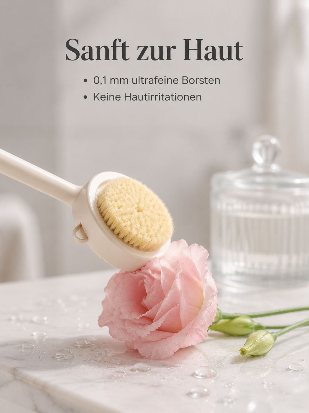 Bürste für Rücken, Beine und Arme