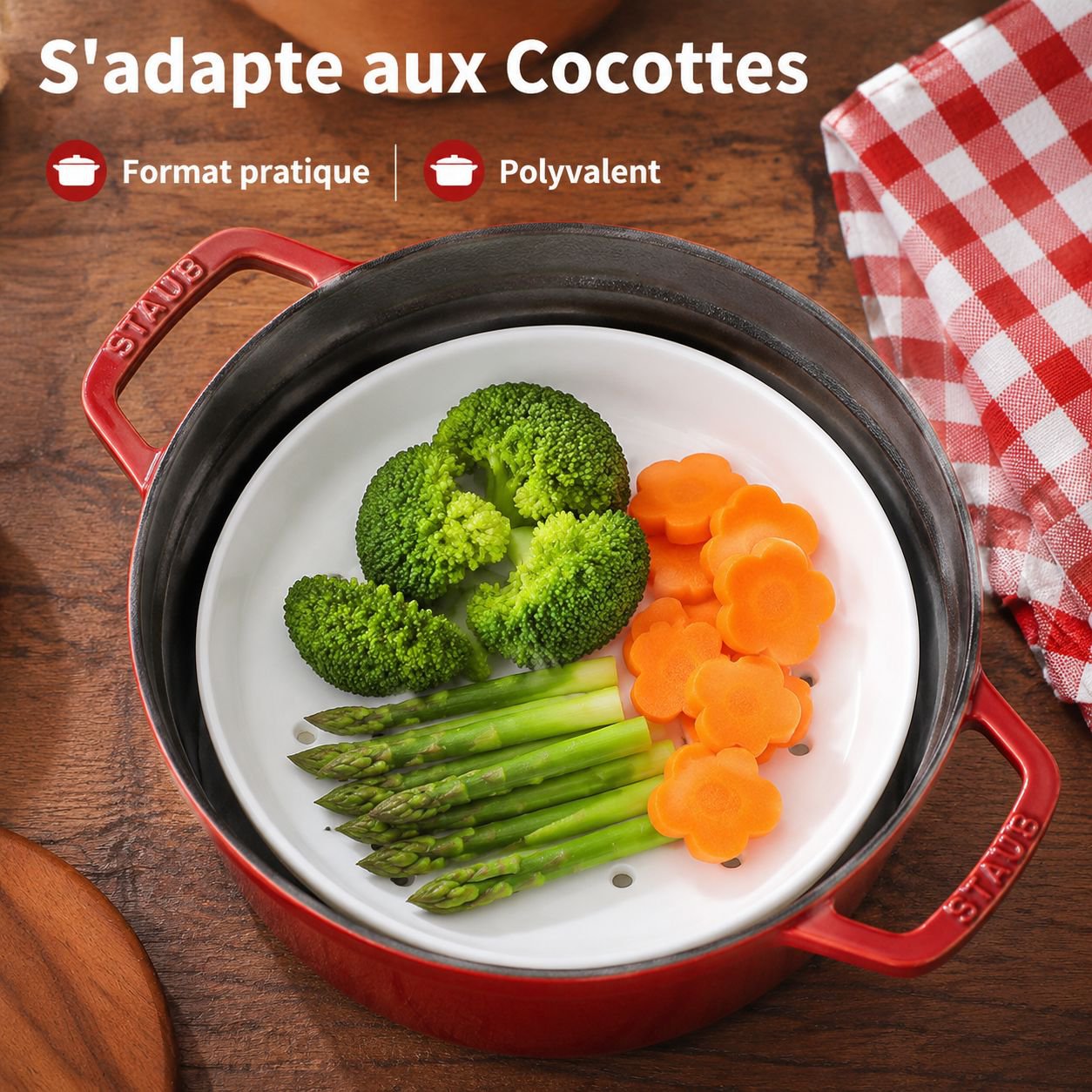 Plateau vapeur en céramique