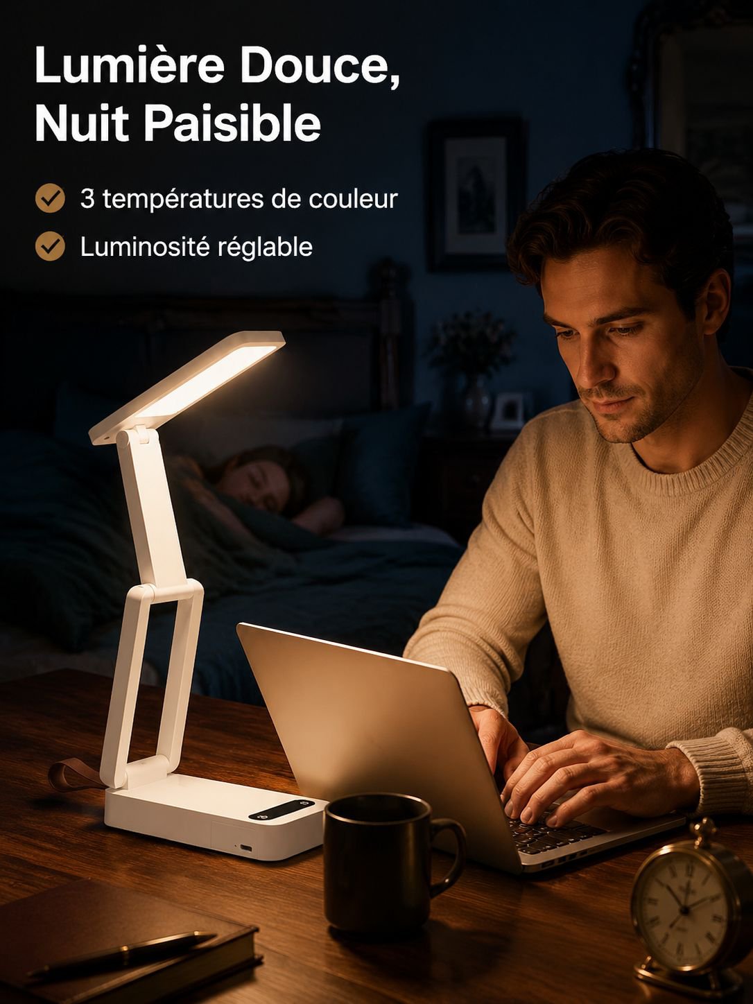 Lampe de bureau LED pour enfants avec protection des yeux