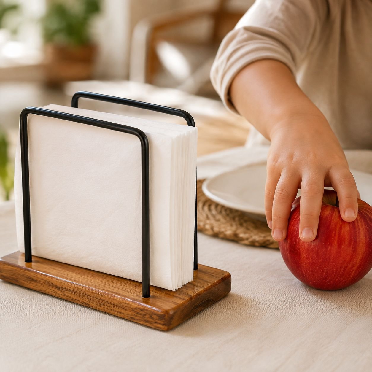 Porta servilletas moderno para restaurante y hogar