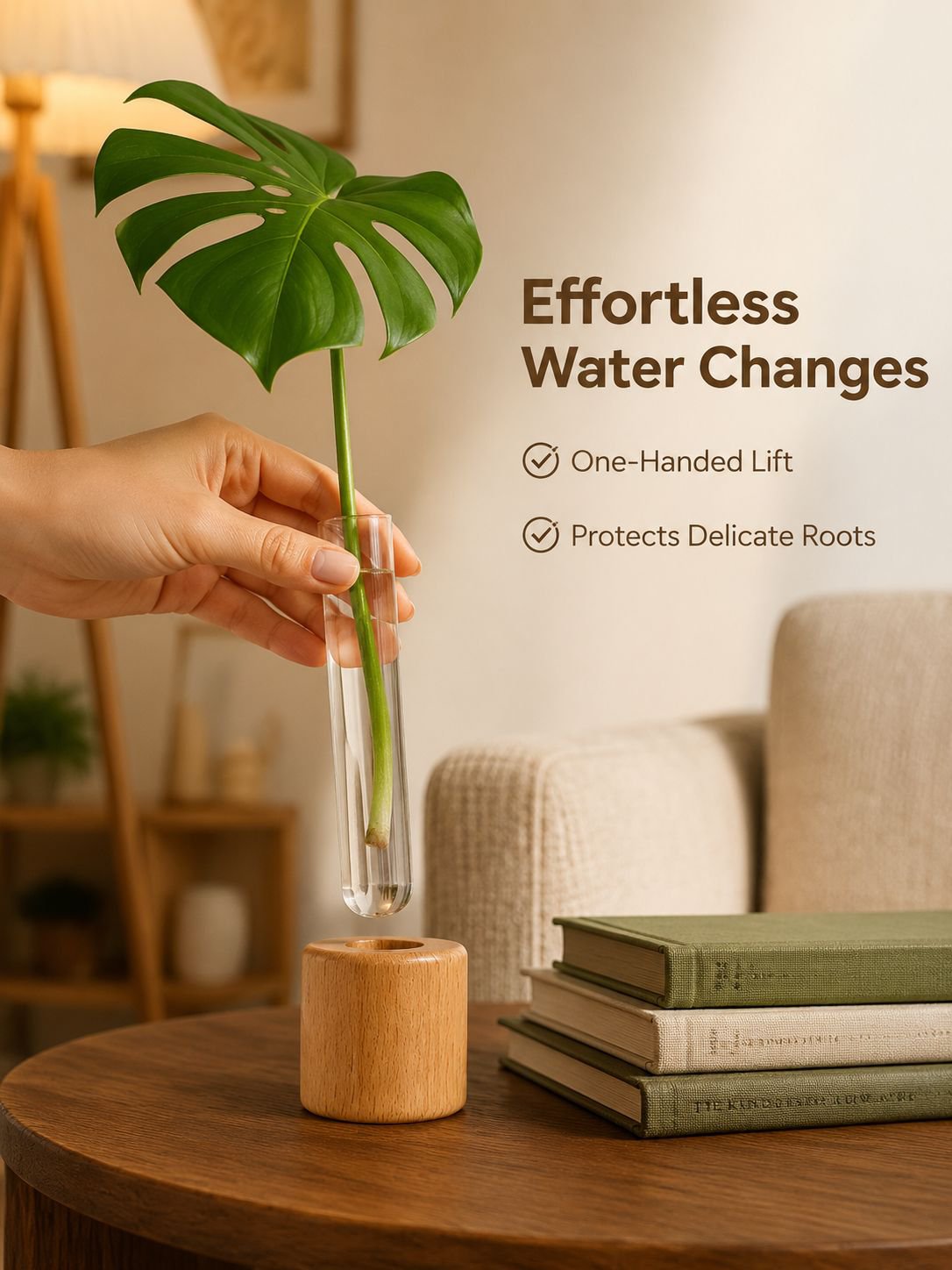 test tube vase ornaments