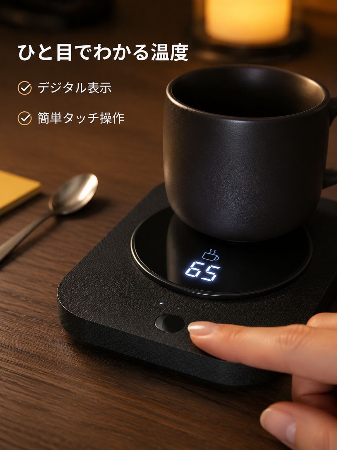 インテリジェントサーモスタットウォームコースター