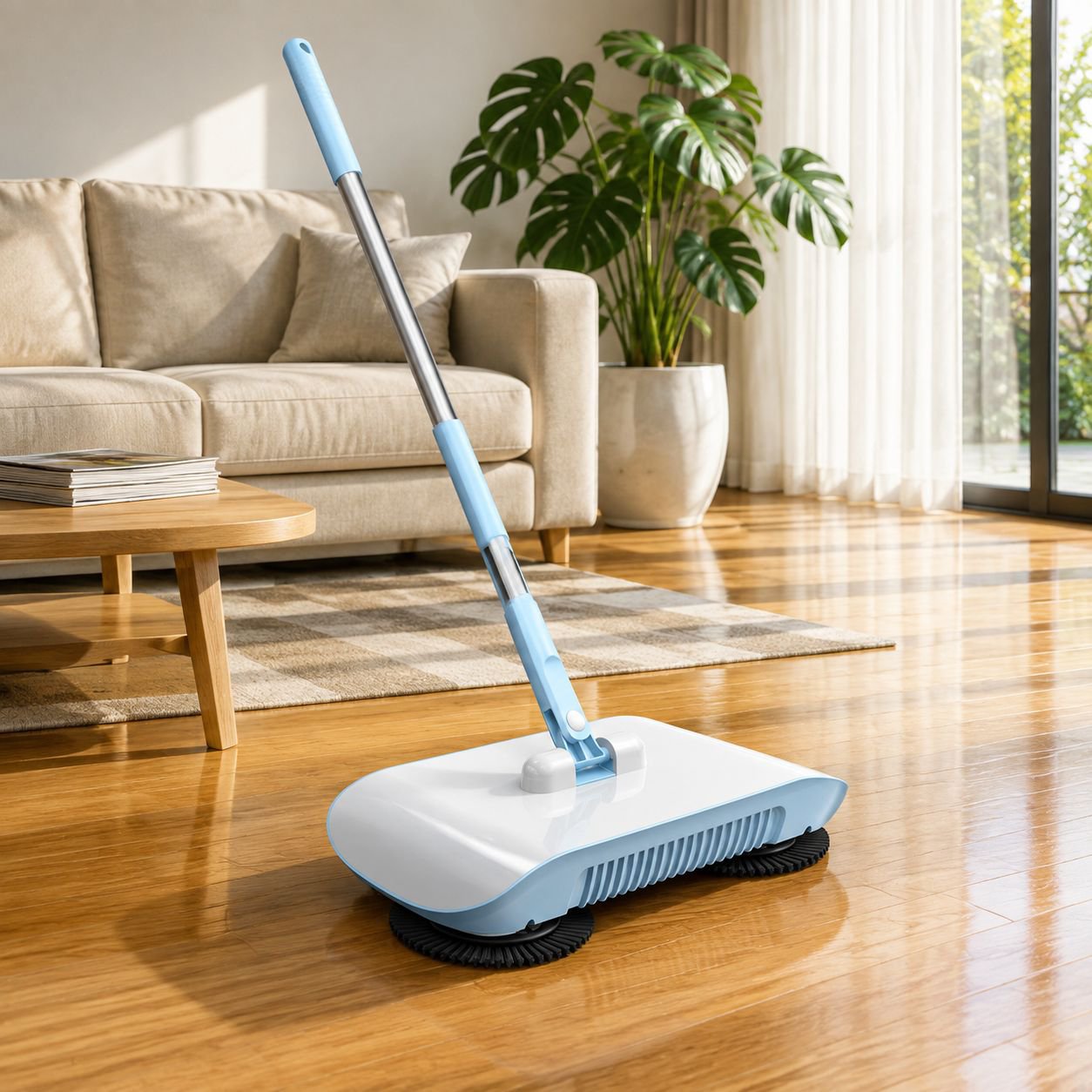 Smart Time-Saving Vacuum Cleaner Set Home Cleaning Broom and Dustpan