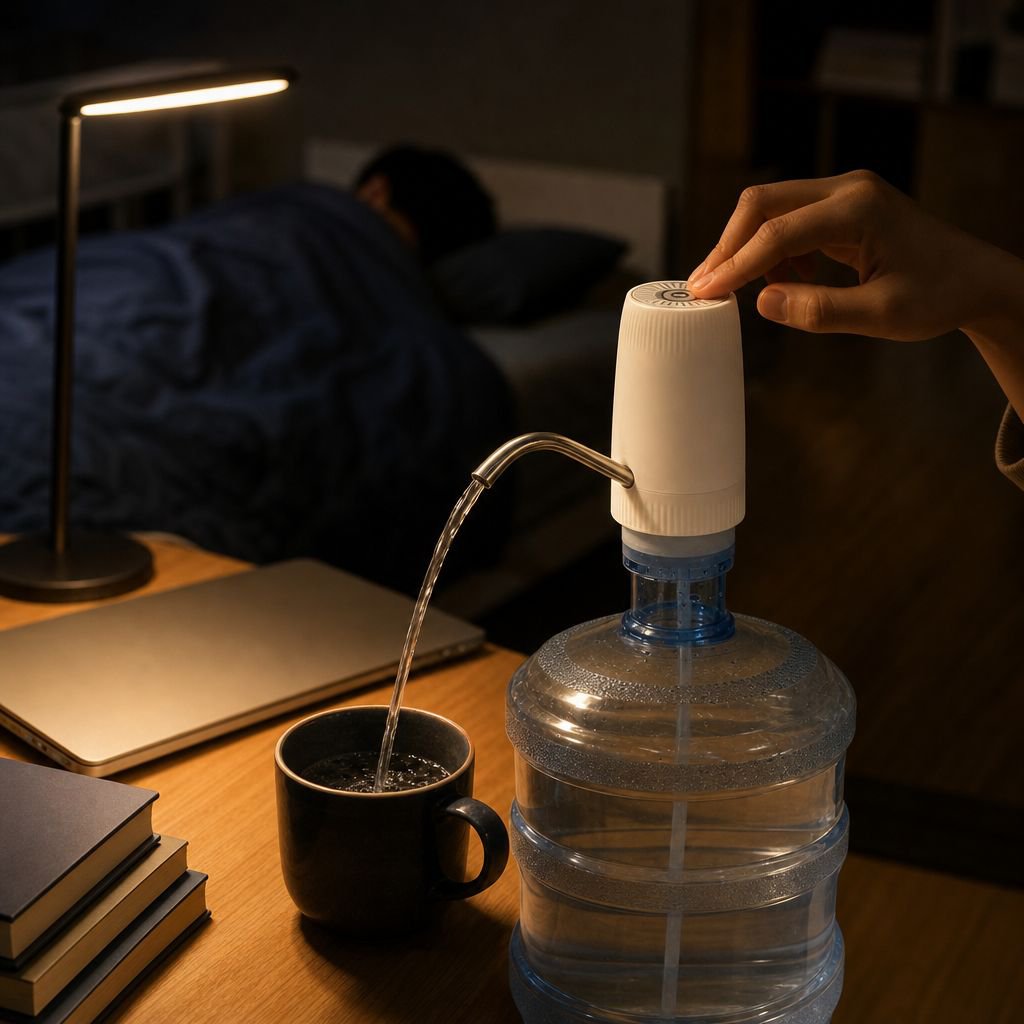 Tragbare elektrische Wasserpumpe für den Hausgebrauch, aufladbar und automatisch