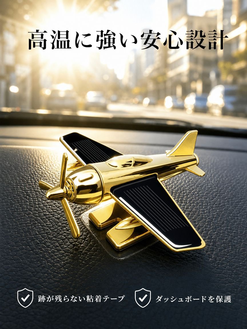 飛行機型の車用フレグランス