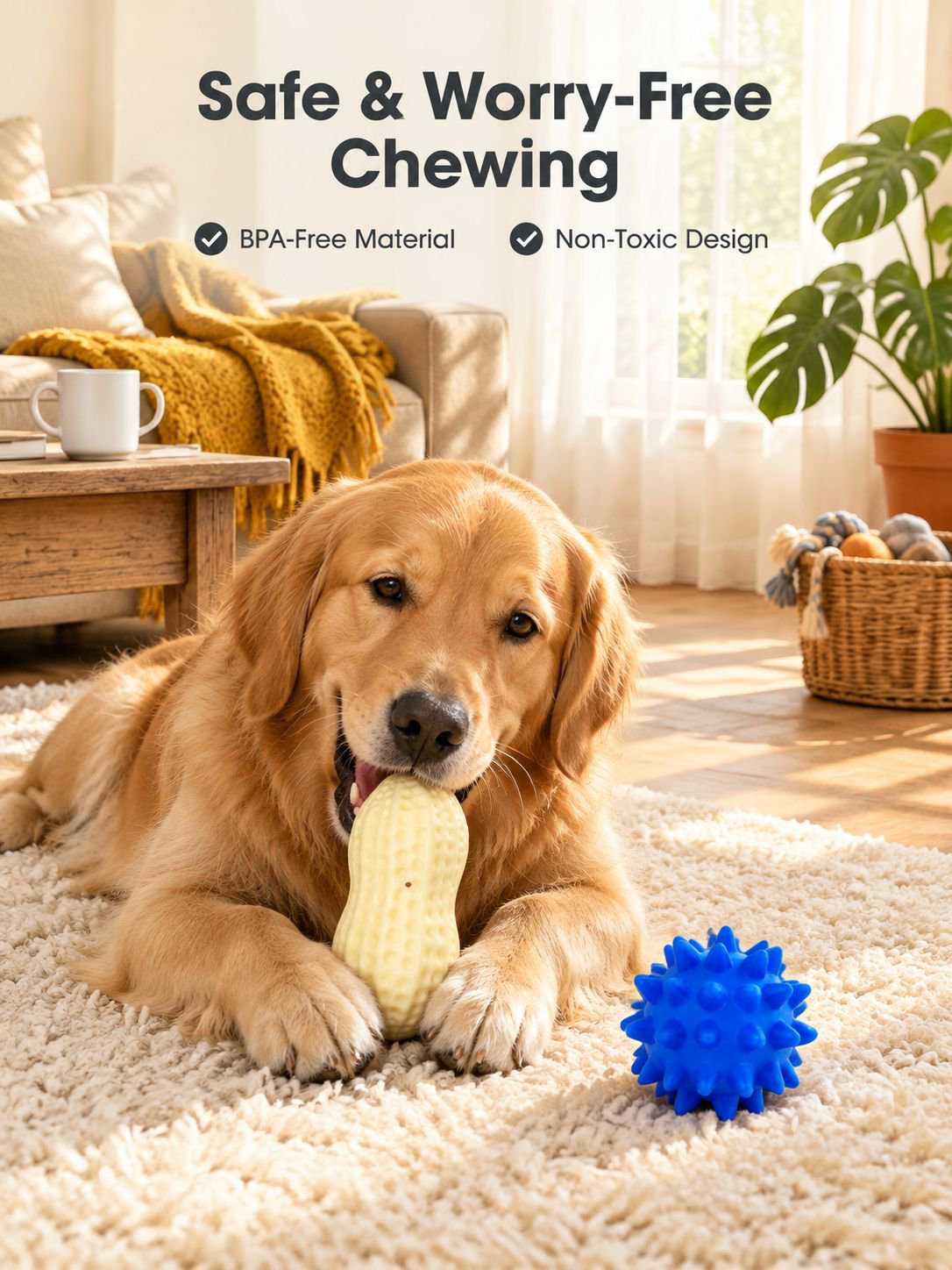 Bite-resistant and Breathable Pet Toy