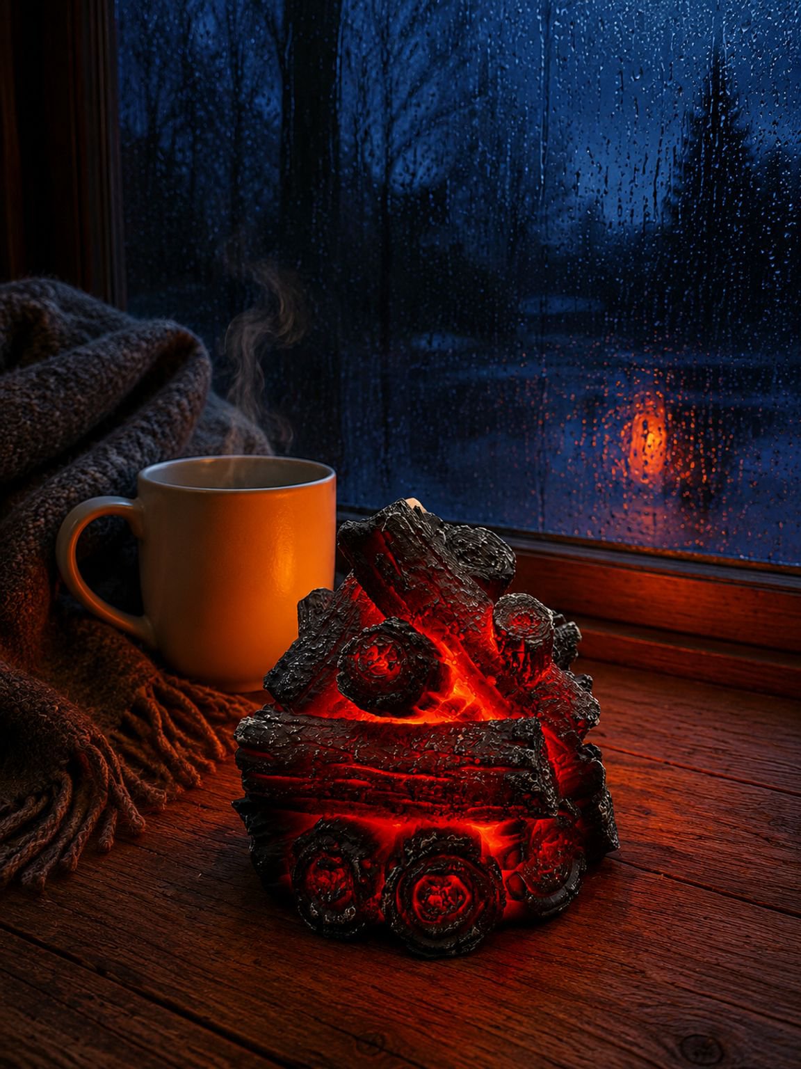 LED Flame Atmosphere Light with realistic flickering flame effect