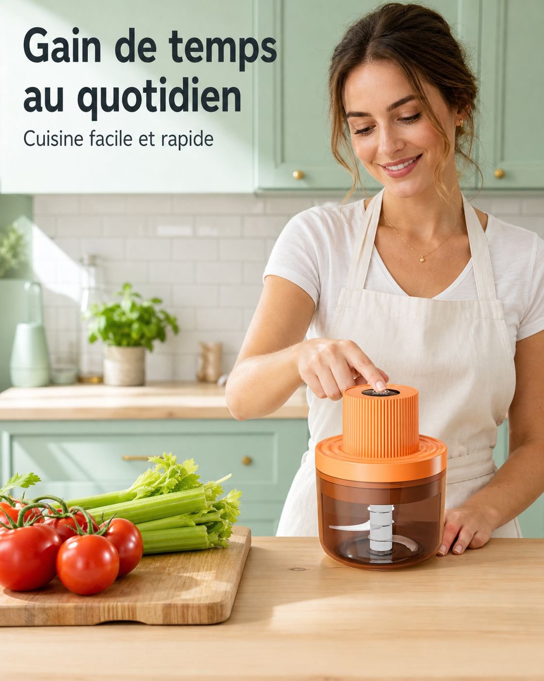 Mixeur électrique multifonction