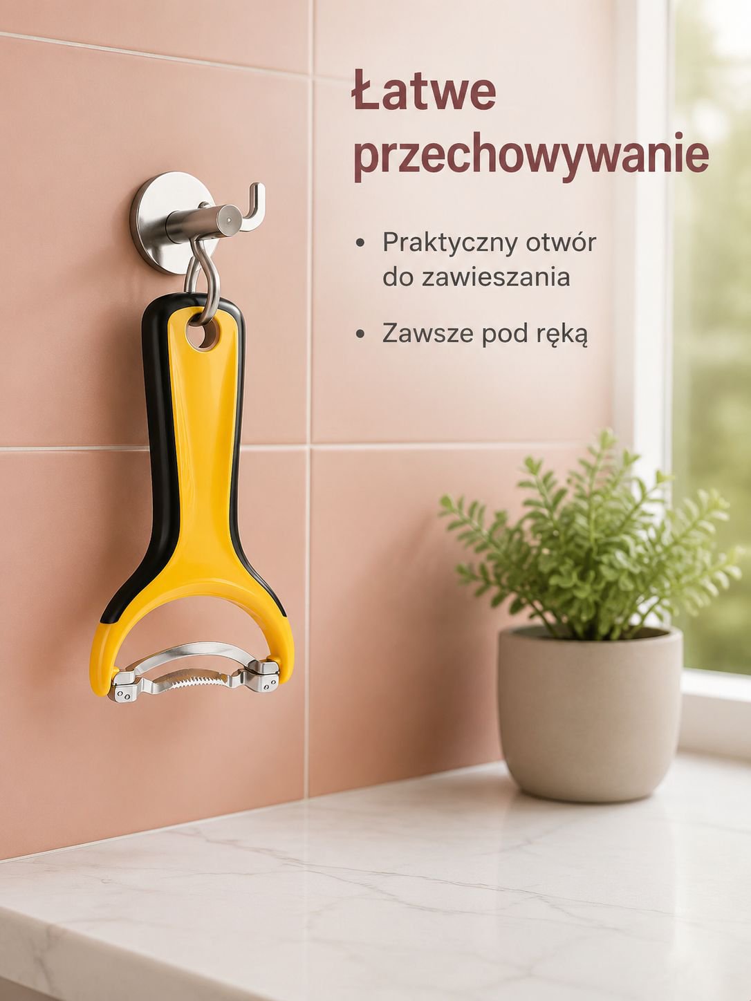 Zestaw kuchenny: tarka do kukurydzy i obieraczka do owoców