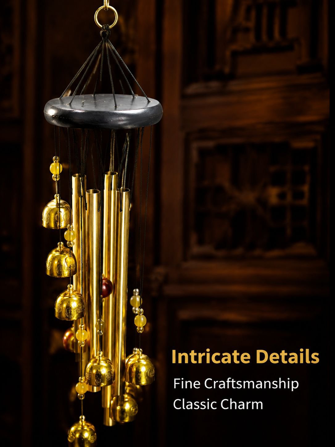 Alloy wind chime decoration