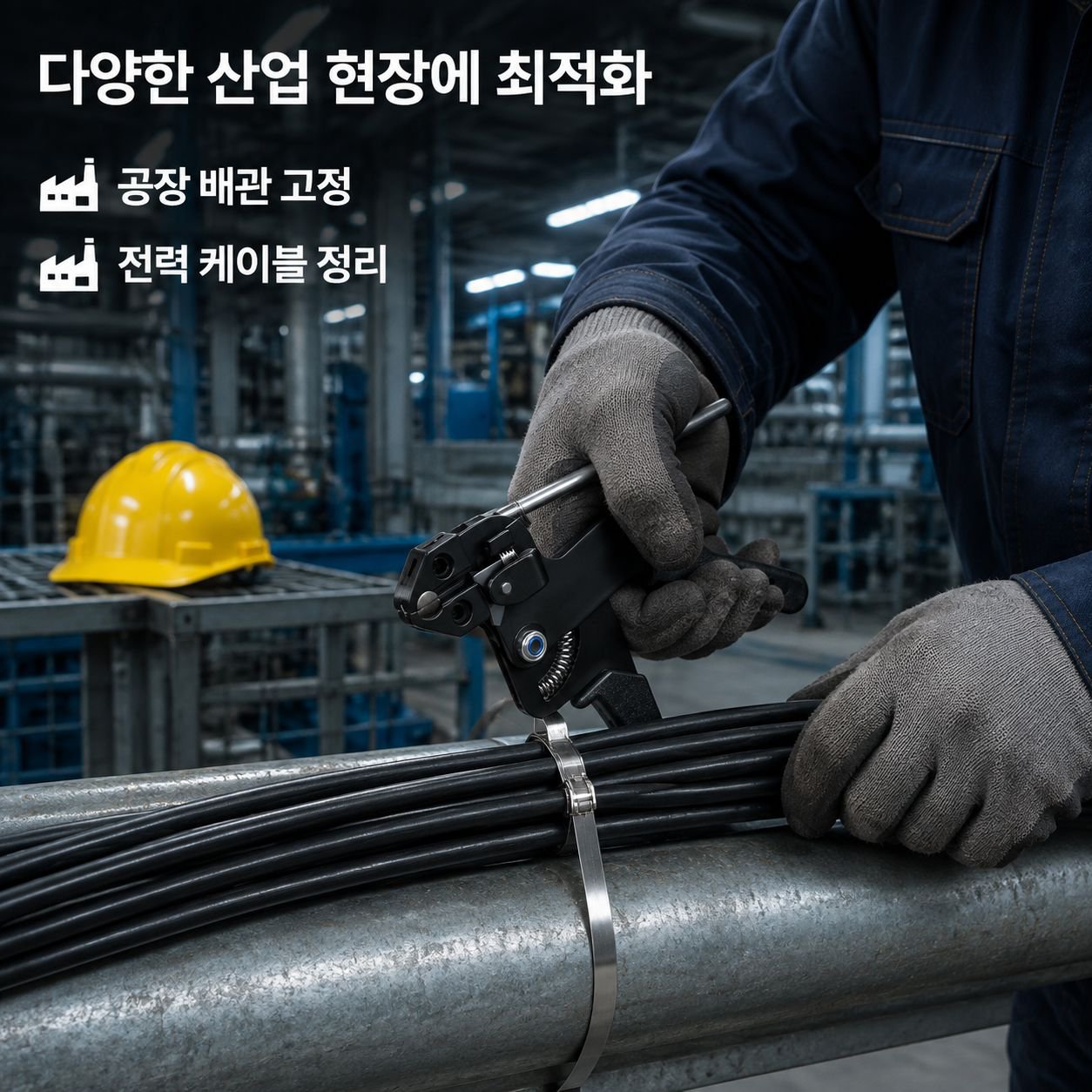 스테인리스 스틸 수동 케이블 타이 조임기