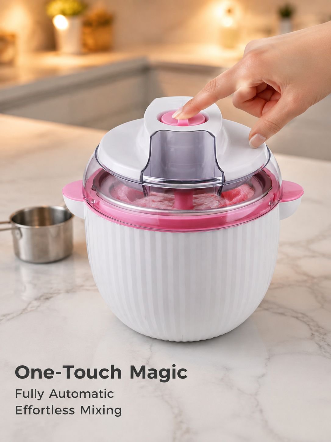 Home Small Fully Automatic Ice Cream Maker