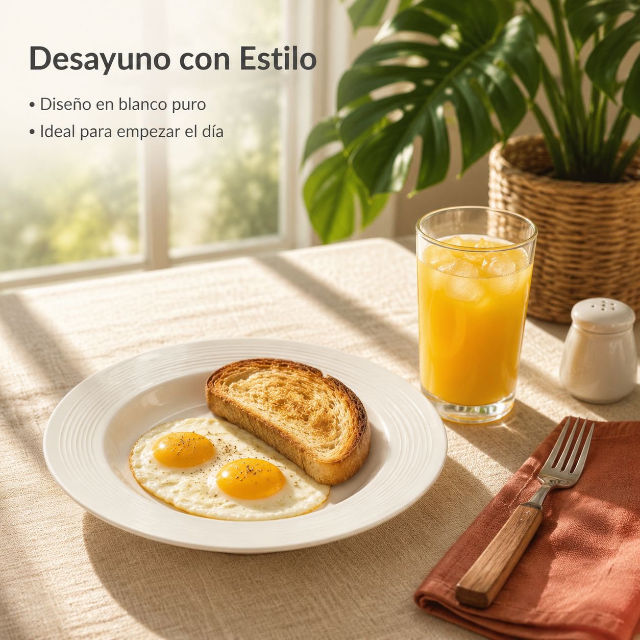 Plato de cerámica con diseño en relieve de sombrero de paja y color liso