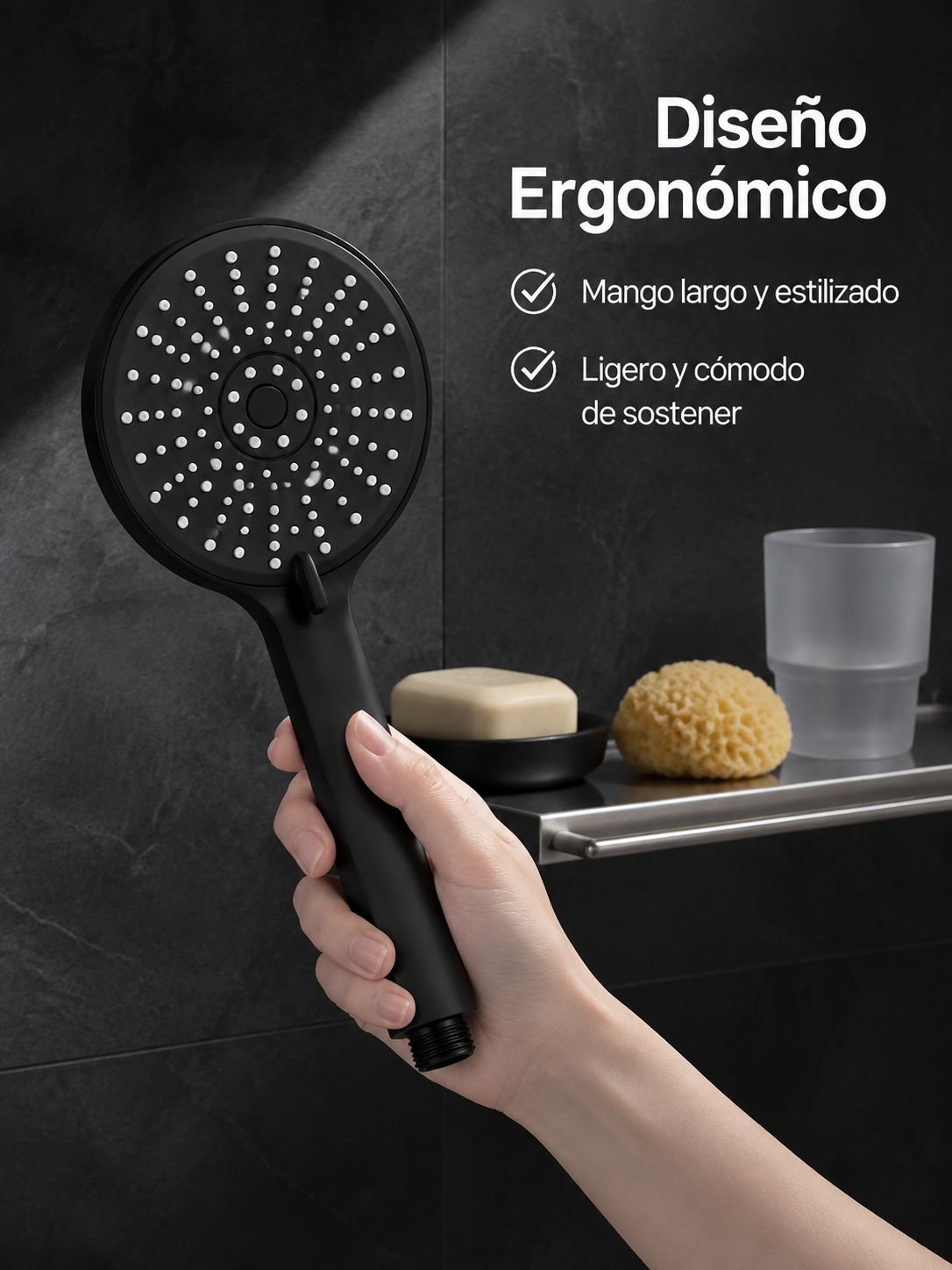 Tecnología de alta presión para una experiencia de ducha revitalizante