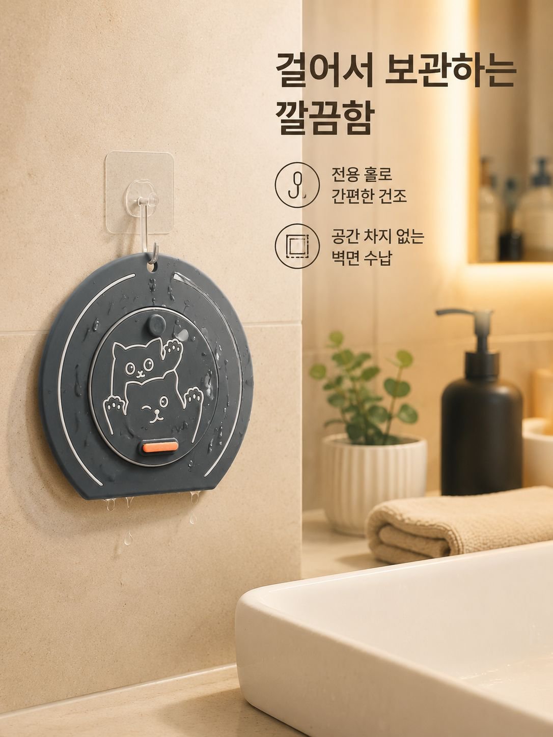 다기능 배수구 커버