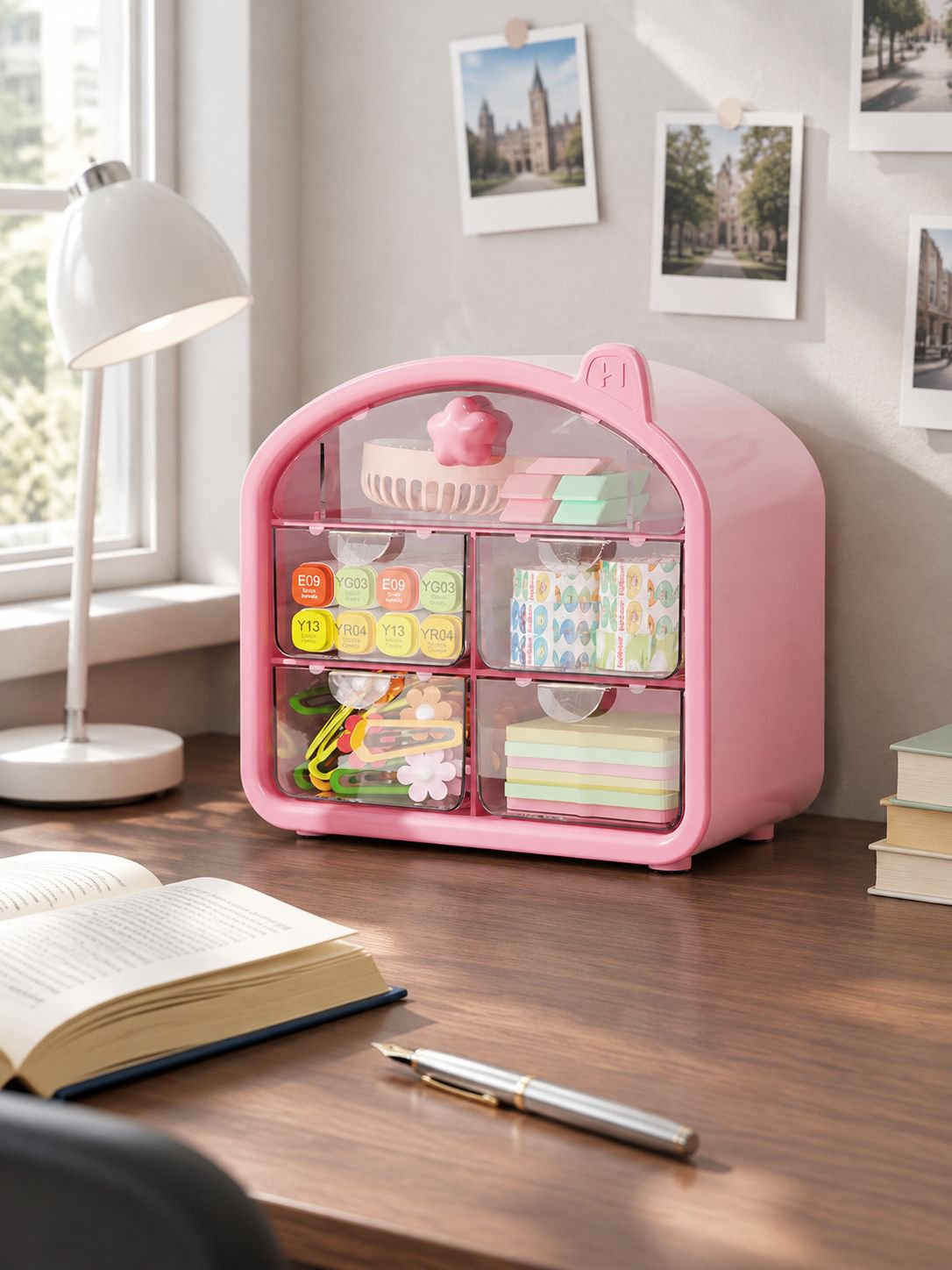Durable and stylish storage box for students