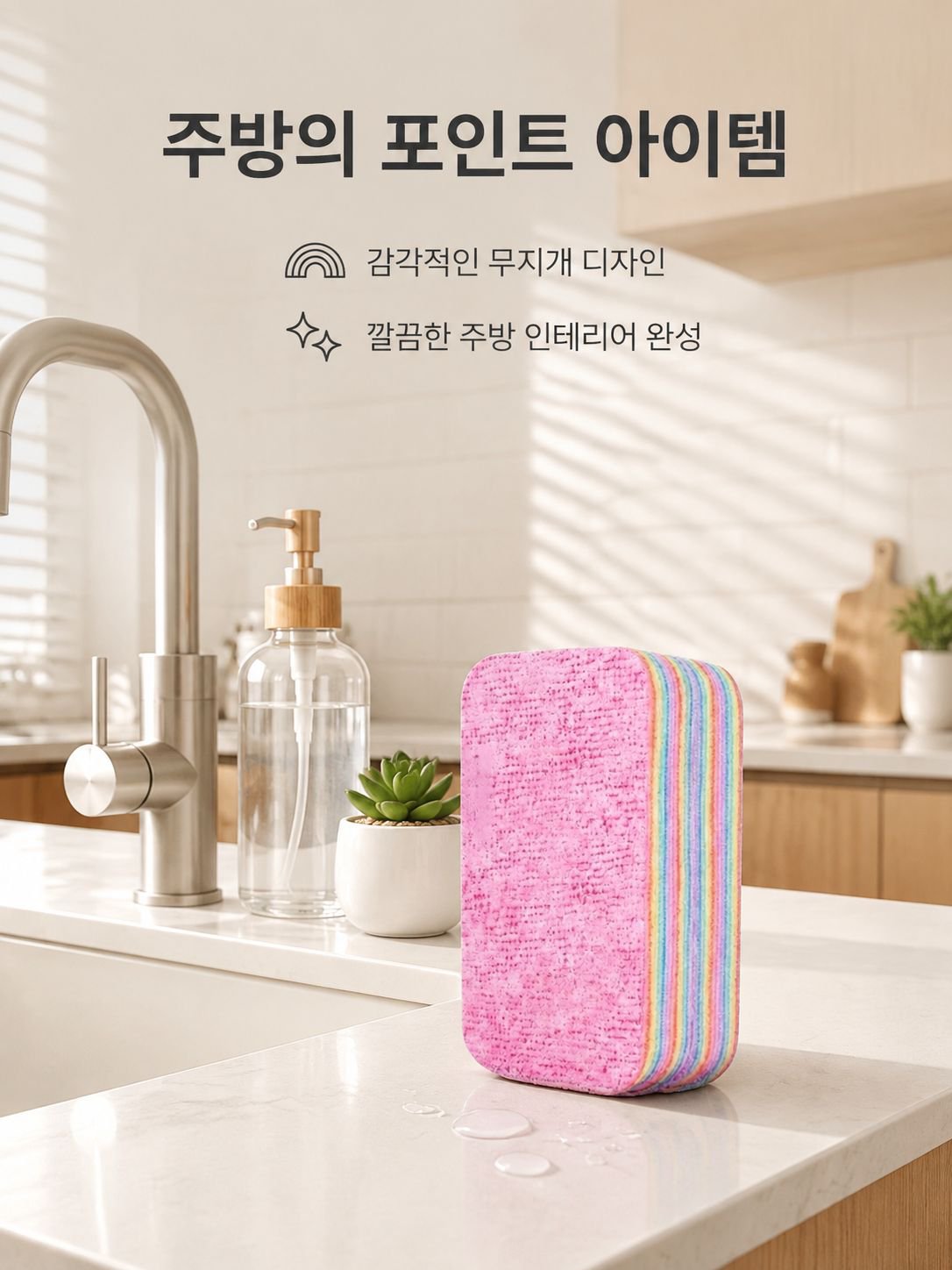 쉽게 찢어지는 여러 겹의 청소용 천