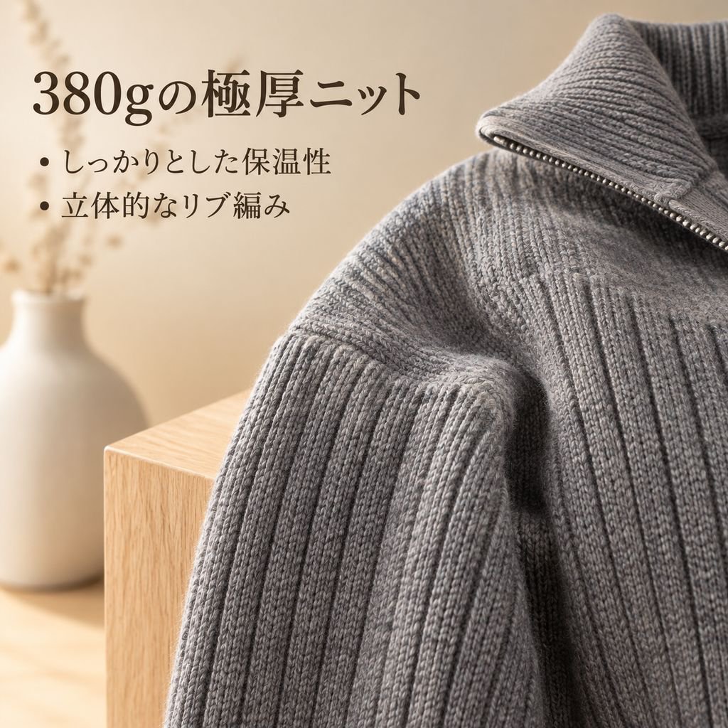 メンズ 秋冬用ニットカーディガン