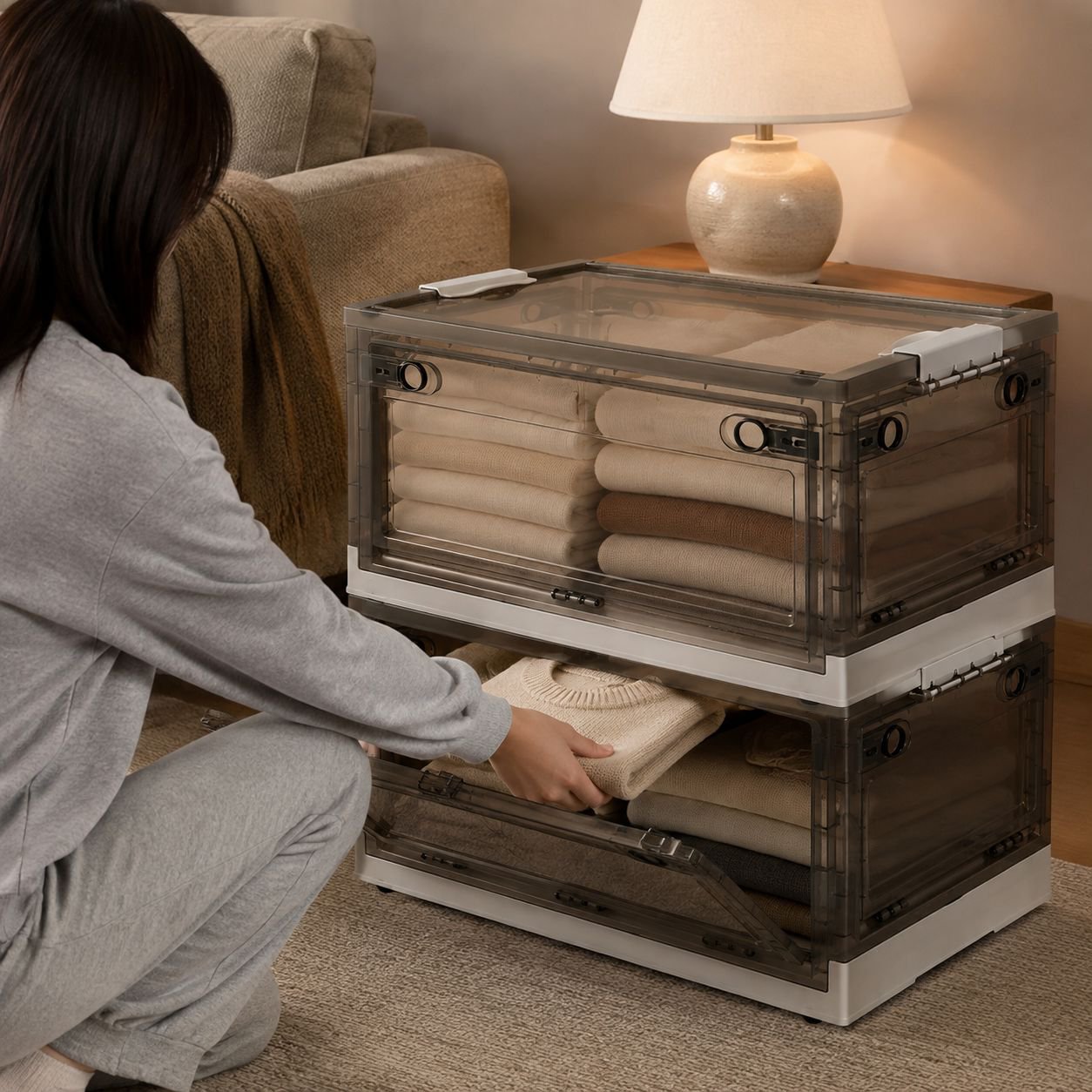 Foldable Multi-purpose Storage Organizer Box