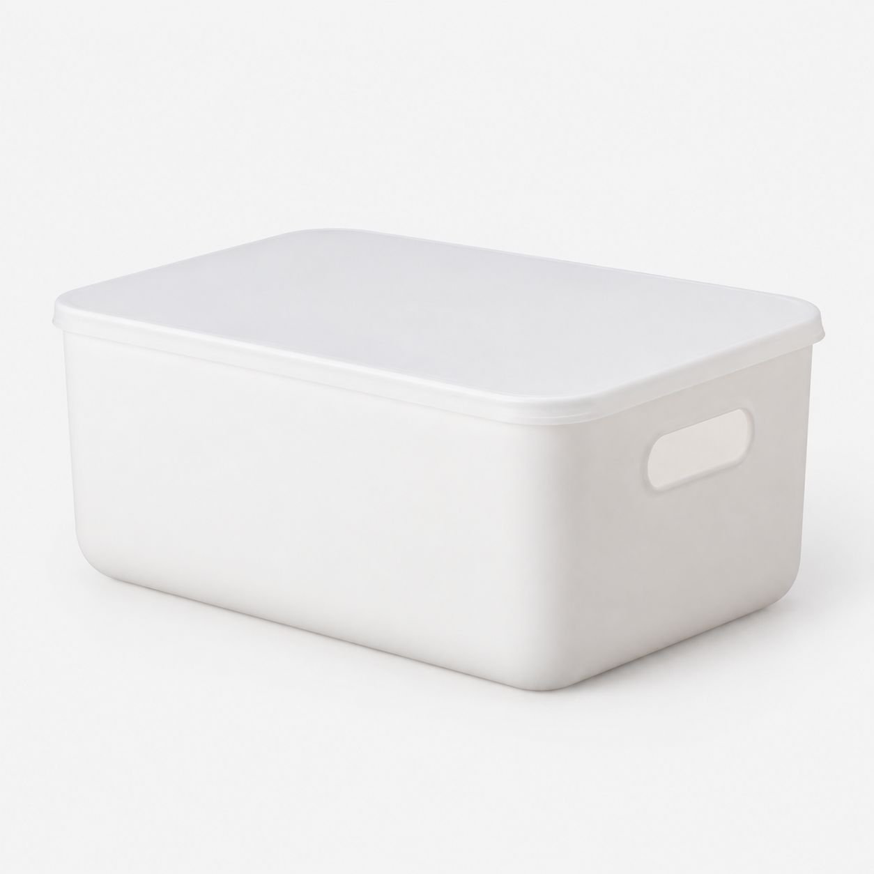 Household Large Plastic Storage Box with Lid for Clothes, Sundries, and Snacks