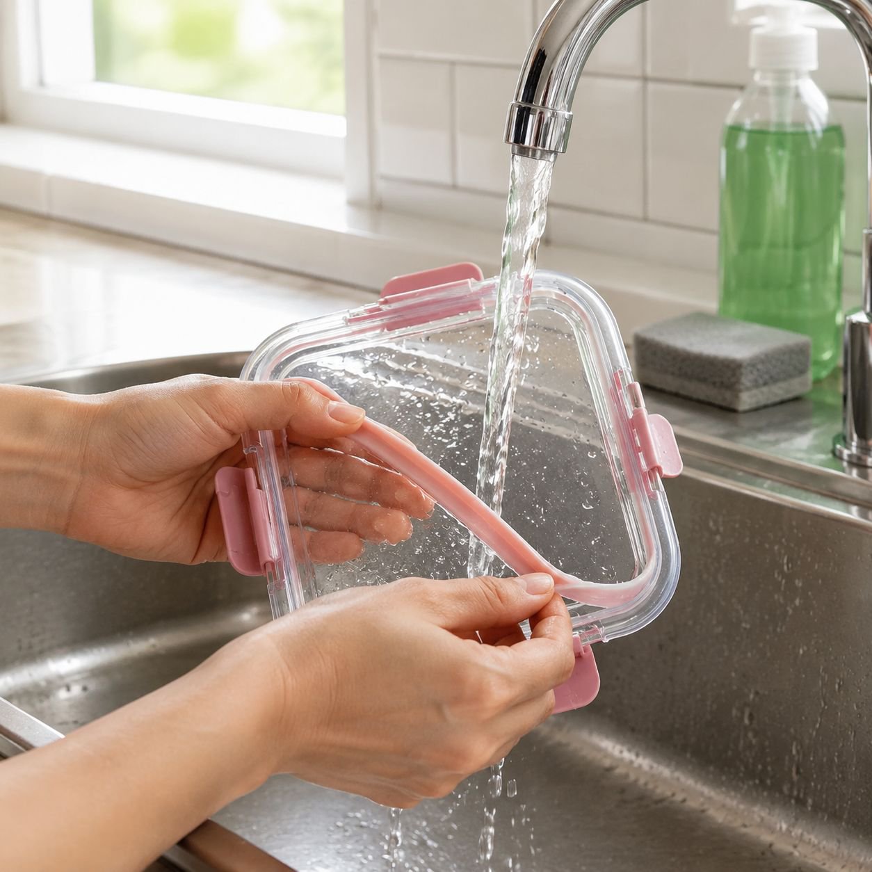 Leakproof glass containers for healthy meal planning