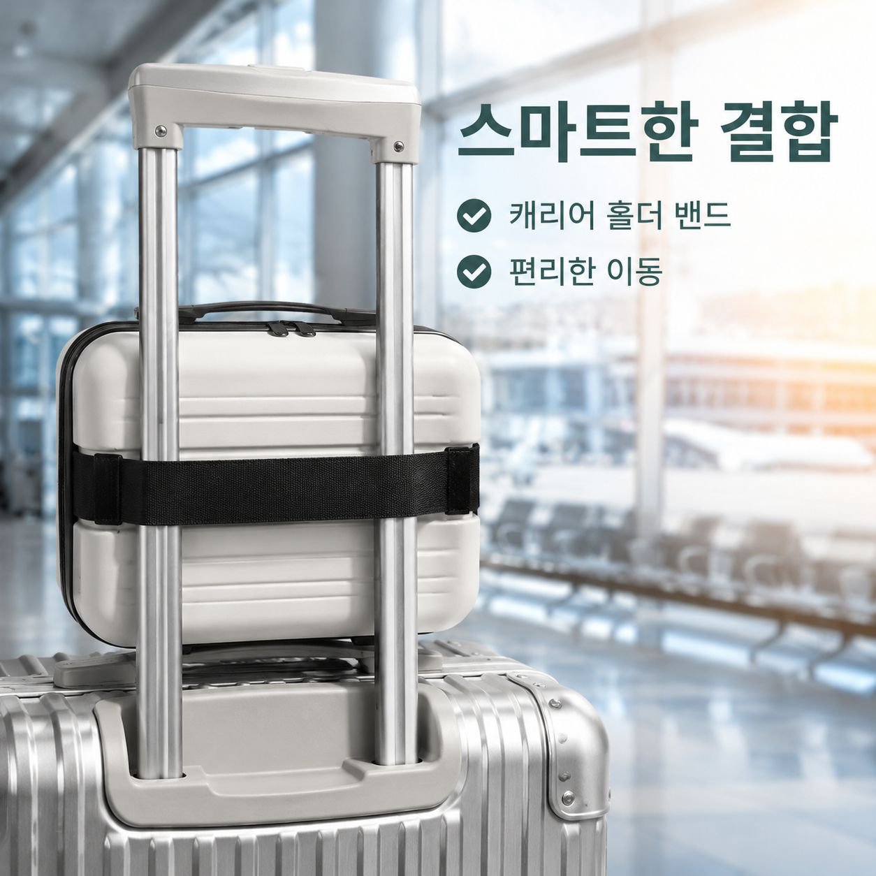 트렌디한 미니 캐리어 캠핑 출장용 가방