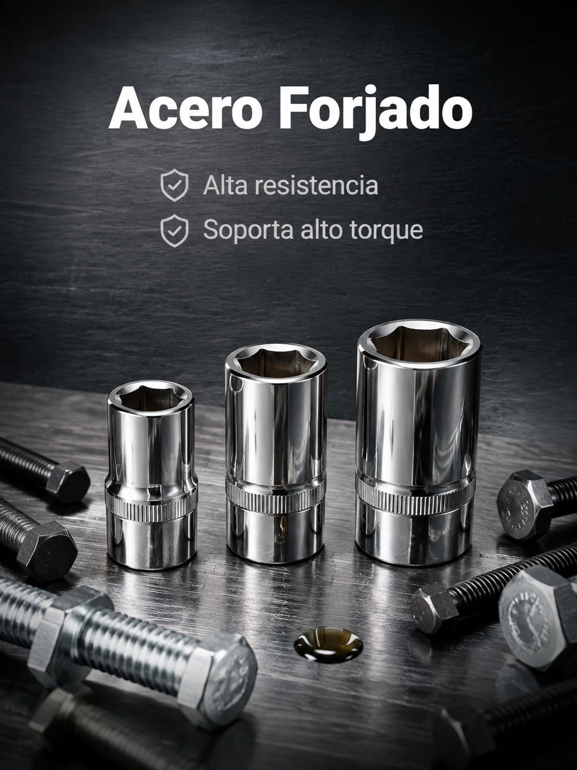 Juego de herramientas de 46 piezas para reparación de automóviles